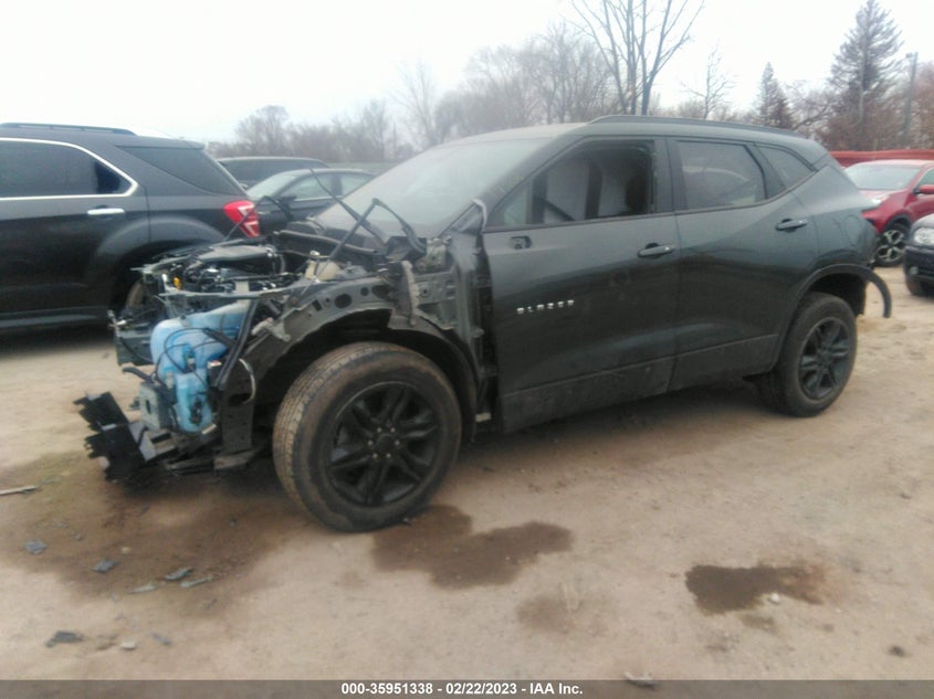 VIN 3GNKBCRS3LS611752 2020 CHEVROLET BLAZER LT