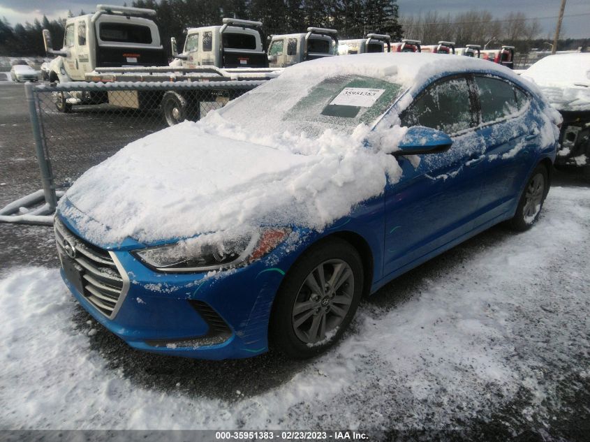 2017 HYUNDAI ELANTRA SE - KMHD84LF8HU172956