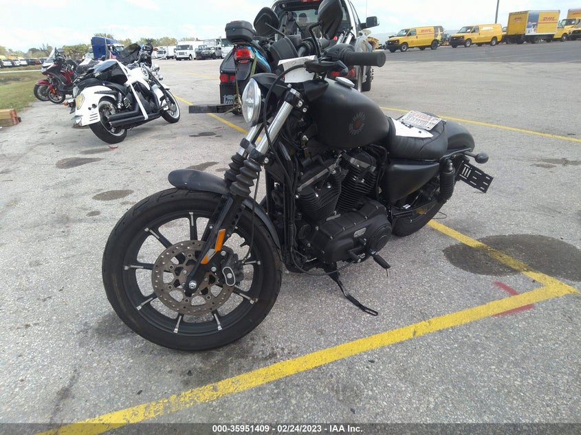 VIN 1HD4LE212NB401099 2022 HARLEY-DAVIDSON XL883 N