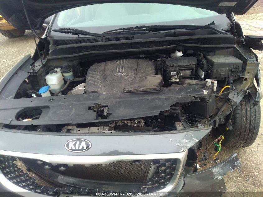 2016 KIA SEDONA LX - KNDMB5C12G6107975