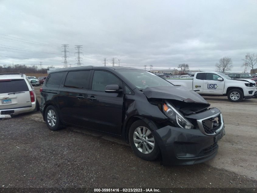 2016 KIA SEDONA LX - KNDMB5C12G6107975