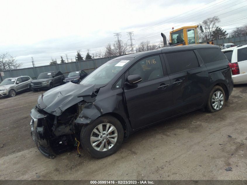 2016 KIA SEDONA LX - KNDMB5C12G6107975