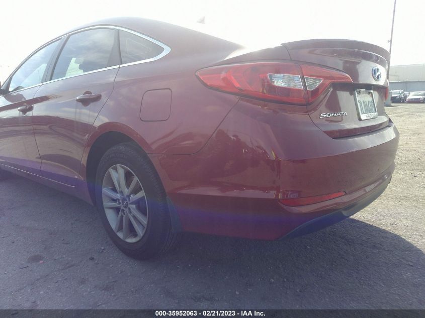 2015 HYUNDAI SONATA 2.4L SE - 5NPE24AF1FH189814