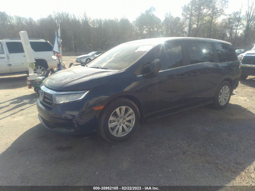 2021 HONDA ODYSSEY LX - 5FNRL6H24MB044310