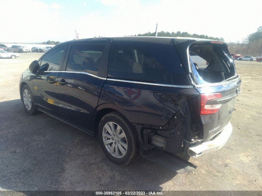 2021 HONDA ODYSSEY LX - 5FNRL6H24MB044310