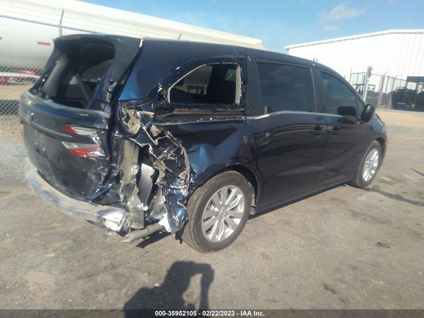 2021 HONDA ODYSSEY LX - 5FNRL6H24MB044310
