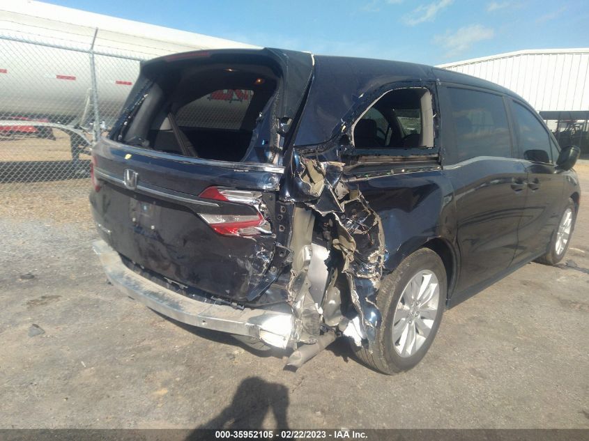 2021 HONDA ODYSSEY LX - 5FNRL6H24MB044310