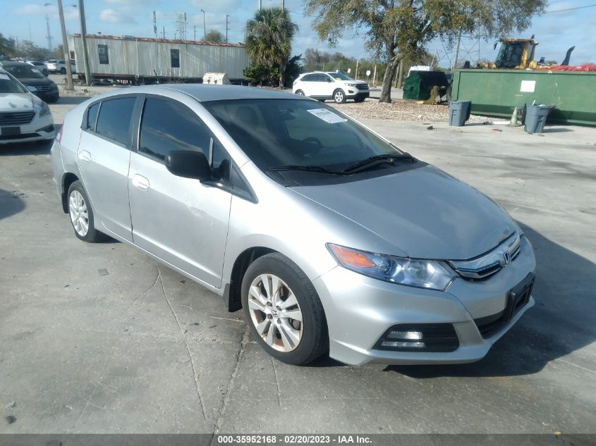 2013 HONDA INSIGHT EX - JHMZE2H75DS005693