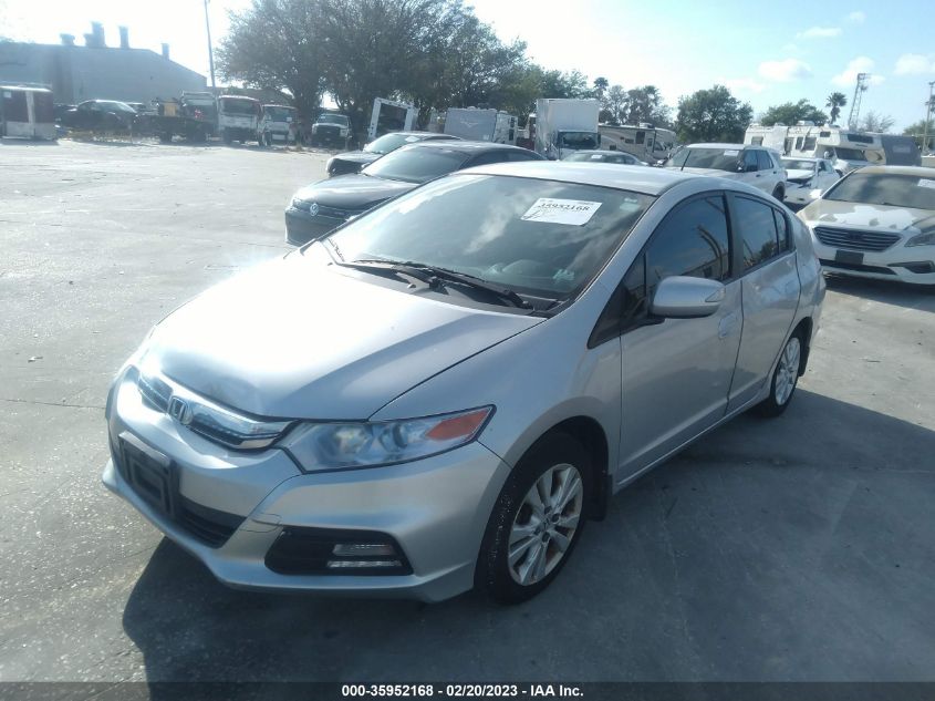 2013 HONDA INSIGHT EX - JHMZE2H75DS005693