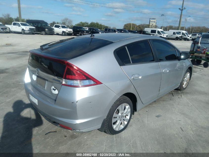 2013 HONDA INSIGHT EX - JHMZE2H75DS005693
