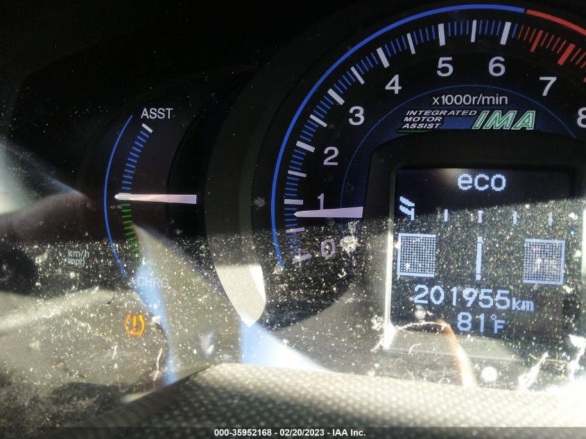2013 HONDA INSIGHT EX - JHMZE2H75DS005693