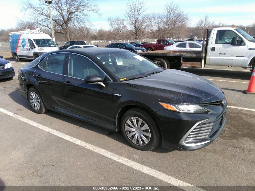 4T1C31AK9MU022177 TOYOTA CAMRY HYBRID LE 2021