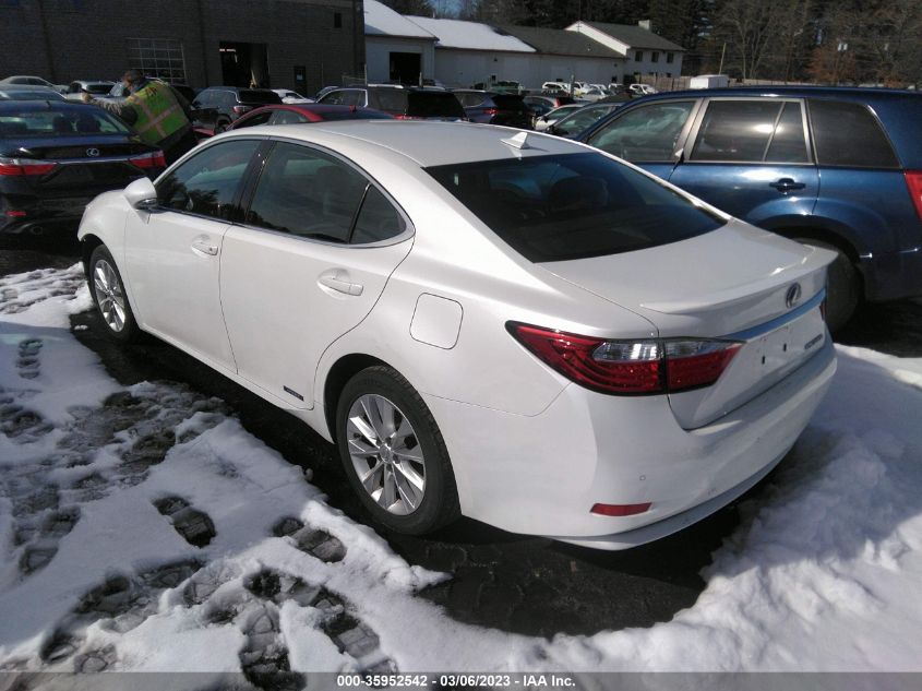 2014 LEXUS ES 300H HYBRID JTHBW1GG6E2055109
