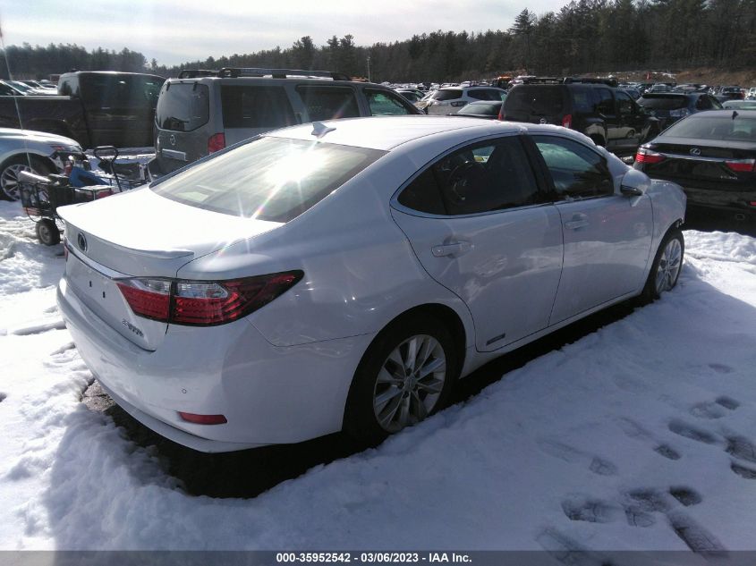 2014 LEXUS ES 300H HYBRID JTHBW1GG6E2055109