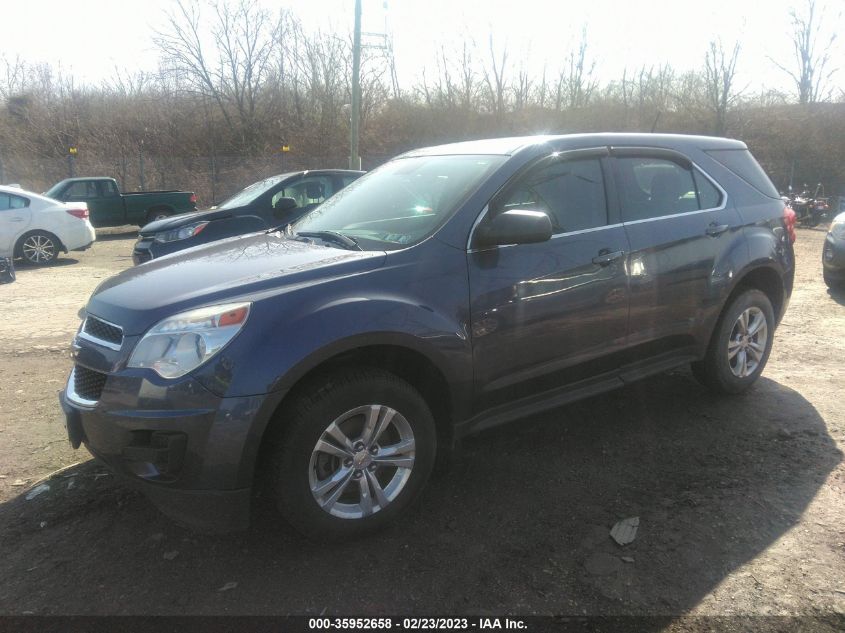 2013 CHEVROLET EQUINOX LS - 2GNALBEK4D6159741