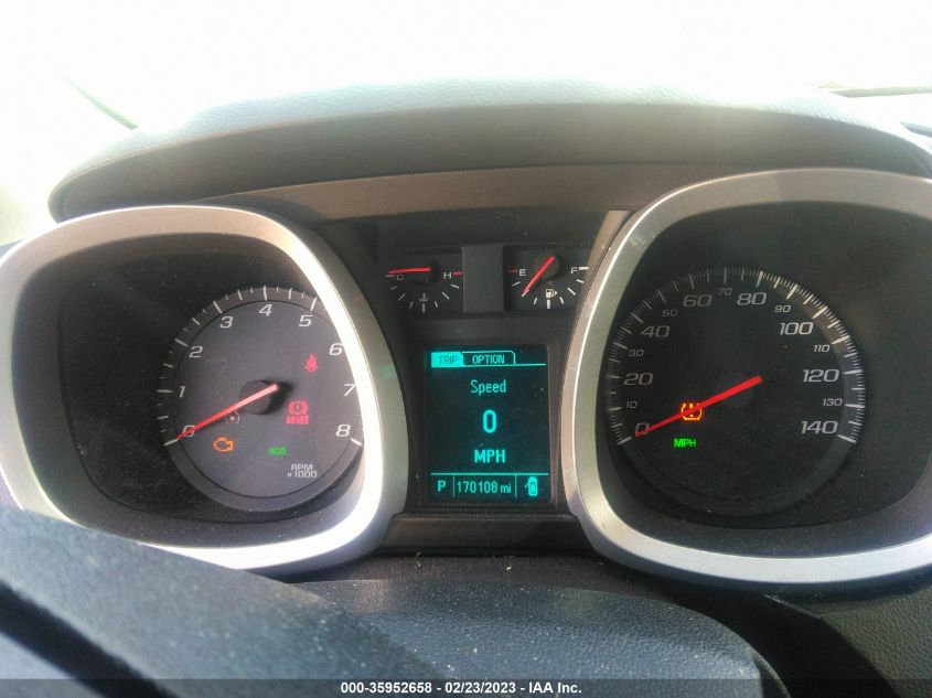2013 CHEVROLET EQUINOX LS - 2GNALBEK4D6159741