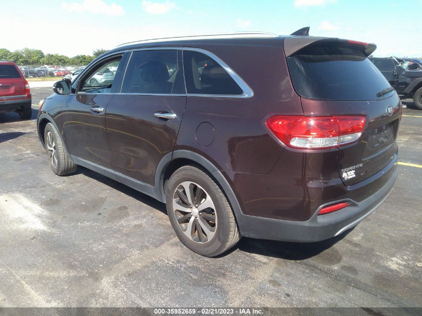 2016 KIA SORENTO EX - 5XYPH4A52GG015385