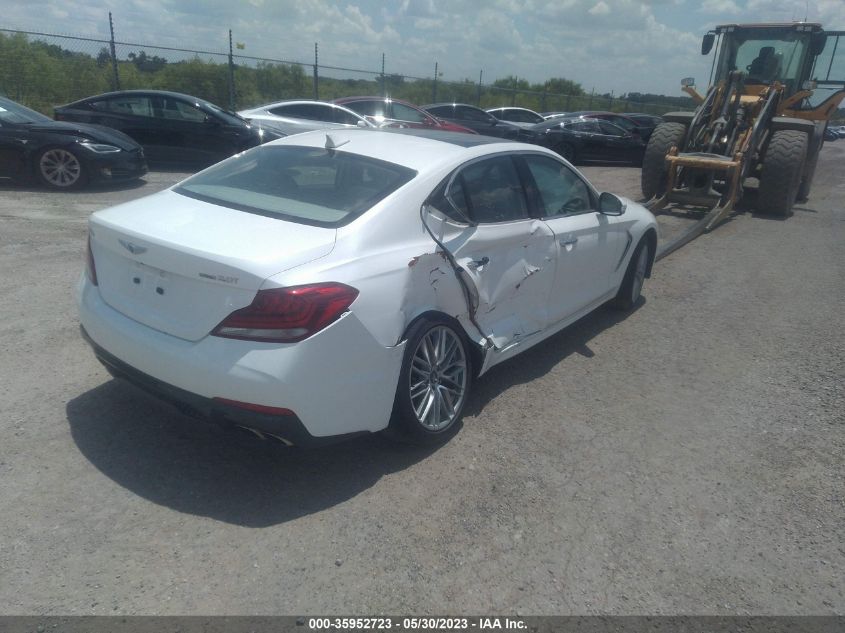 2021 GENESIS G70 2.0T SPORT - KMTG24LA7MU068025