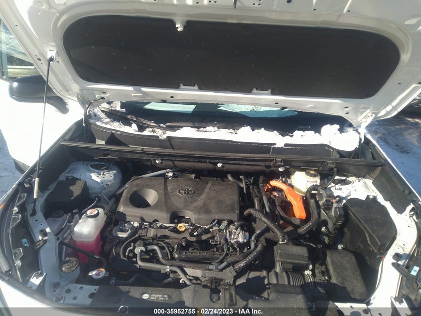 VIN 4T3LWRFV5NU070602 2022 TOYOTA RAV4 HYBRID LE
