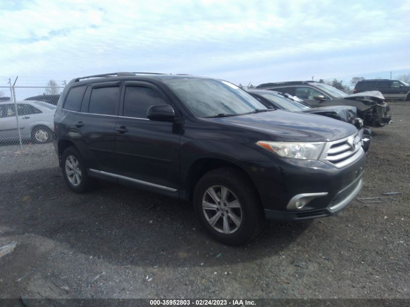 2013 TOYOTA HIGHLANDER - 5TDBK3EH5DS247147