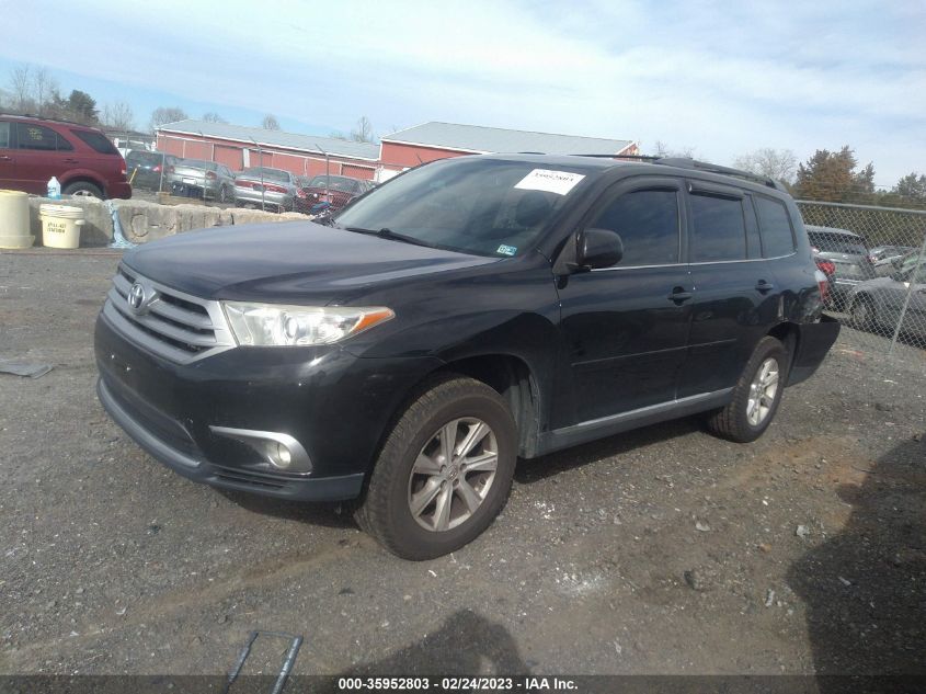2013 TOYOTA HIGHLANDER - 5TDBK3EH5DS247147