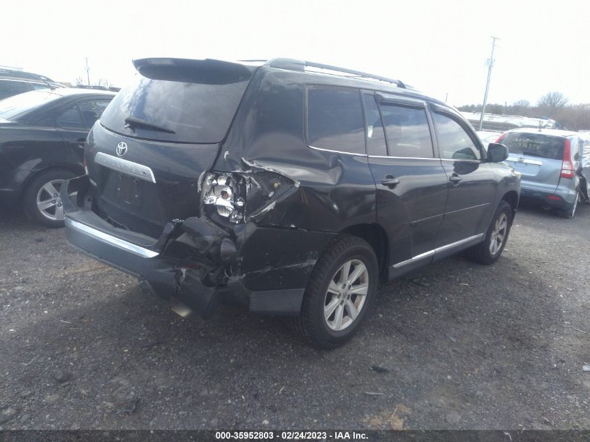 2013 TOYOTA HIGHLANDER - 5TDBK3EH5DS247147