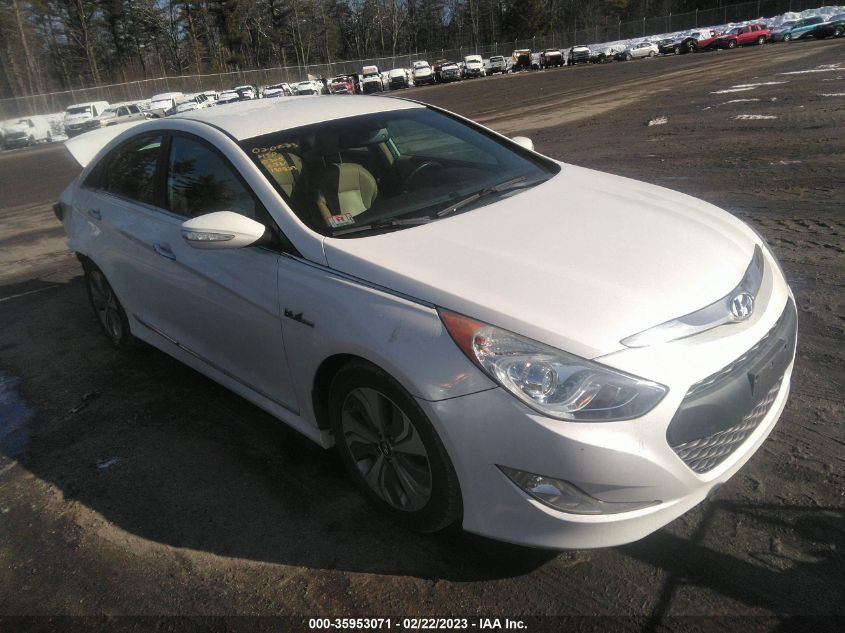 2013 HYUNDAI SONATA HYBRID LIMITED - KMHEC4A46DA090305