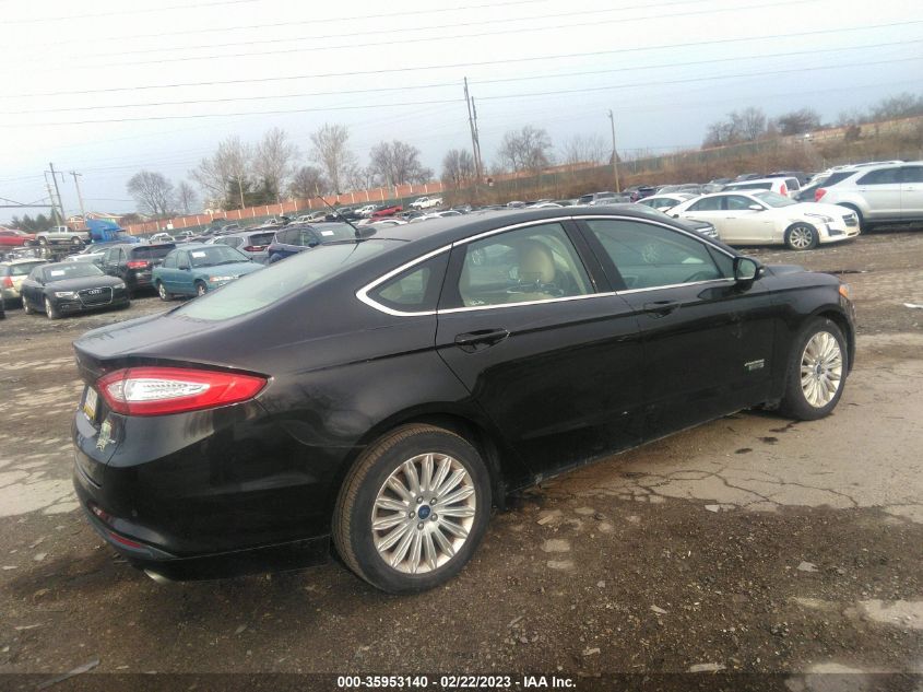 2013 FORD FUSION ENERGI SE LUXURY 3FA6P0PU7DR315923