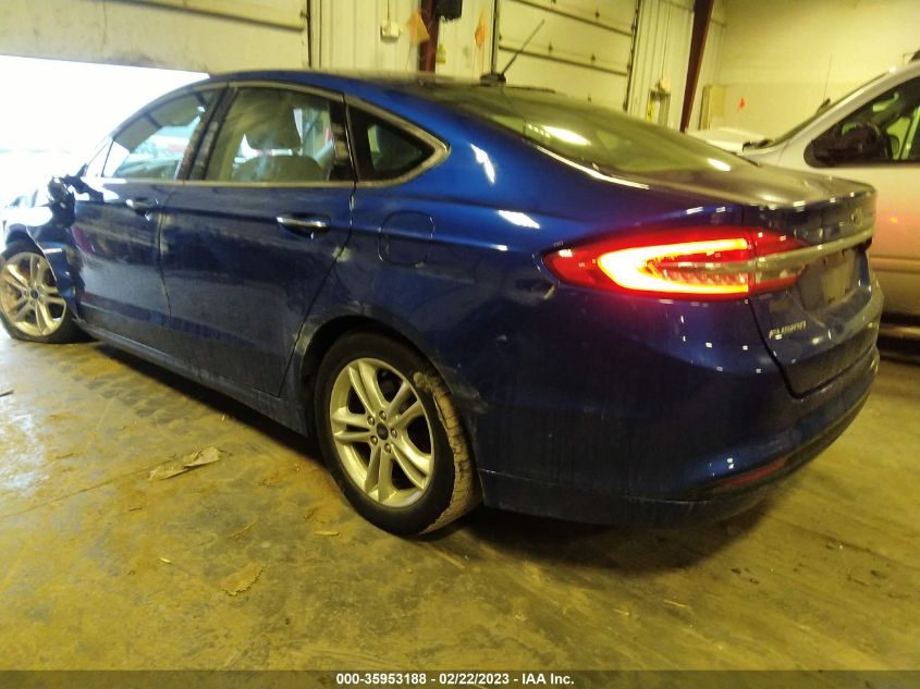 2018 FORD FUSION SE - 3FA6P0HD1JR104534