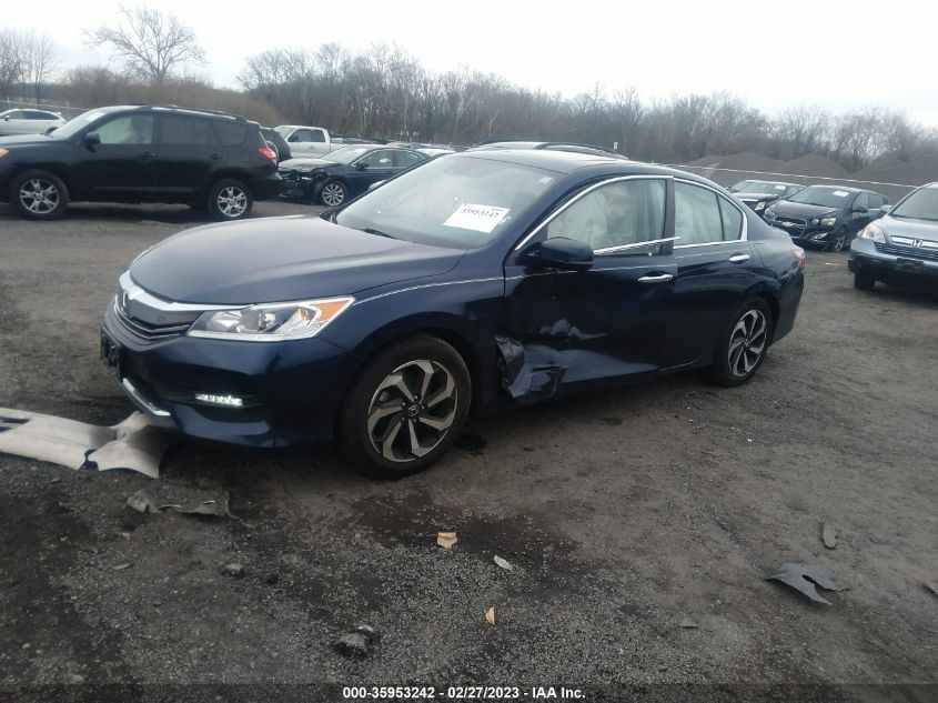 2016 HONDA ACCORD SEDAN EX - 1HGCR2F02GA183266
