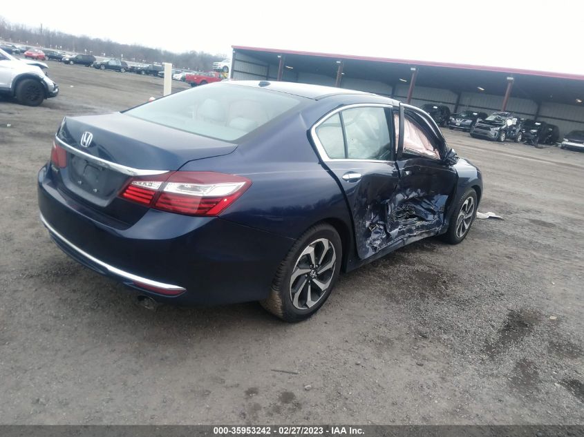 2016 HONDA ACCORD SEDAN EX - 1HGCR2F02GA183266
