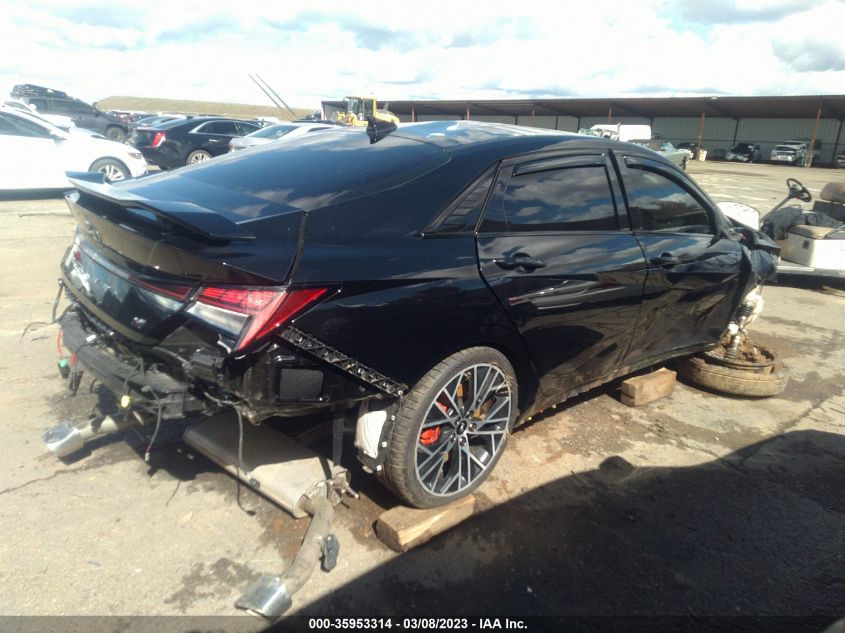 2022 HYUNDAI ELANTRA N - KMHLW4AK1NU006520