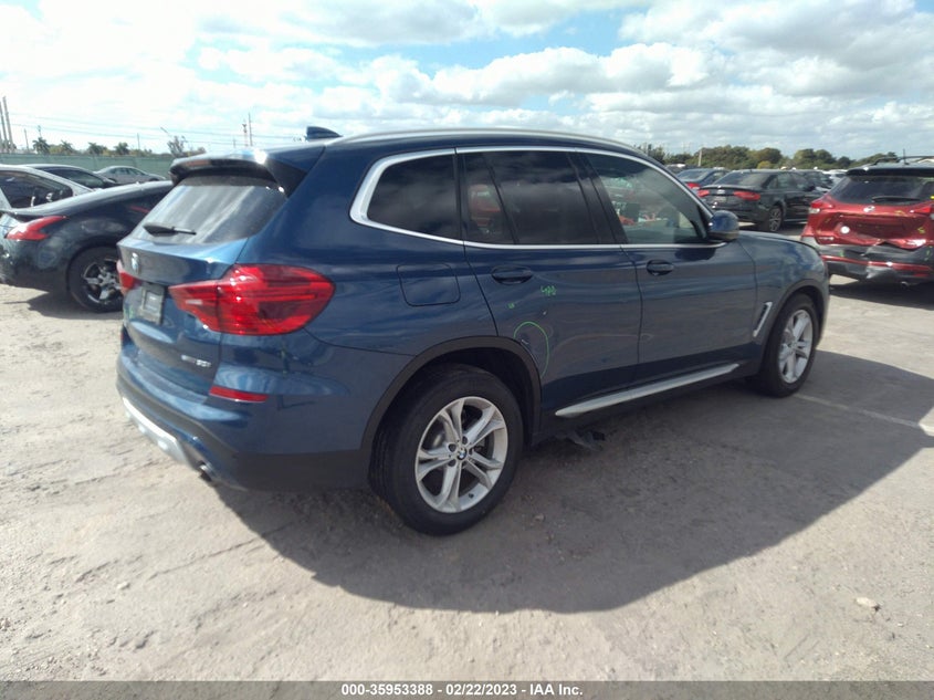 VIN 5UXTR7C53KLF34650 2019 BMW X3 SDRIVE30I
