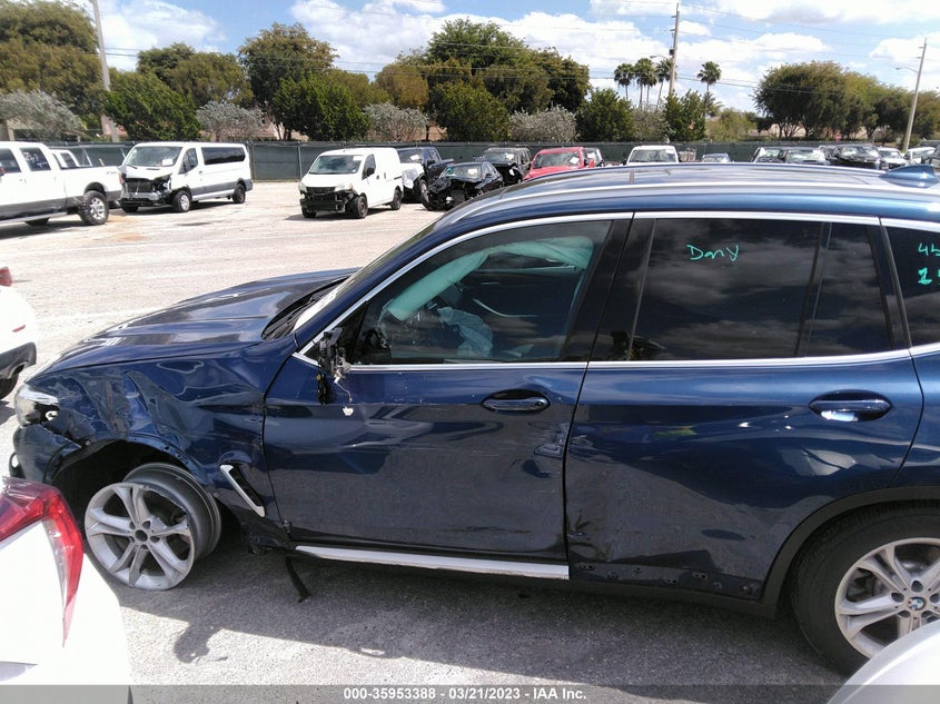 VIN 5UXTR7C53KLF34650 2019 BMW X3 SDRIVE30I
