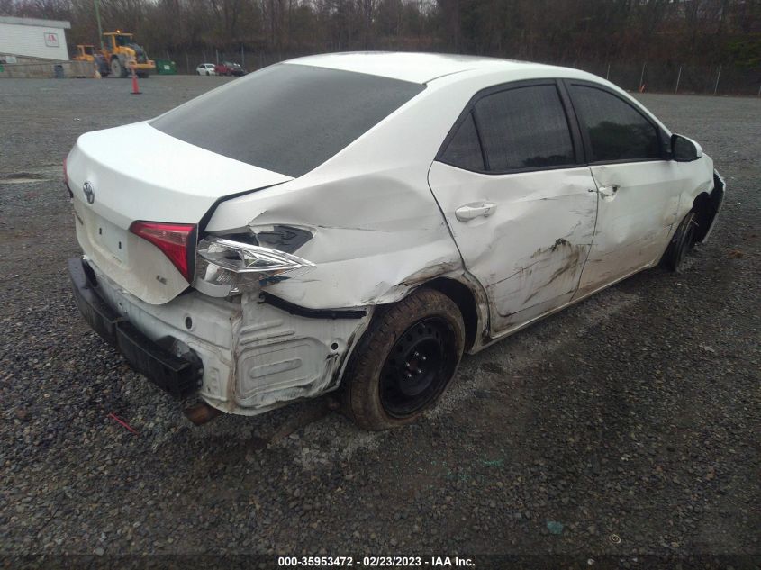 2019 TOYOTA COROLLA L/LE/SE/XLE/XSE - 2T1BURHE6KC238302