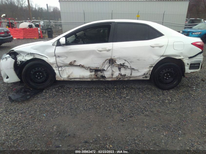 2019 TOYOTA COROLLA L/LE/SE/XLE/XSE - 2T1BURHE6KC238302