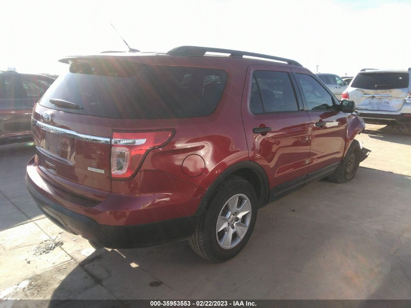 2013 FORD EXPLORER BASE - 1FM5K7B98DGA21241