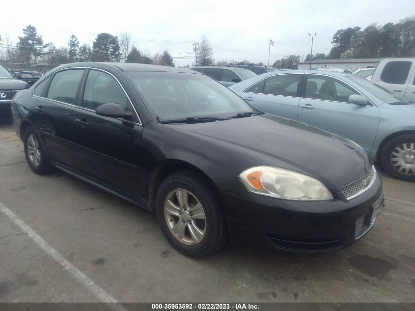 2013 CHEVROLET IMPALA LS - 2G1WF5E32D1170226