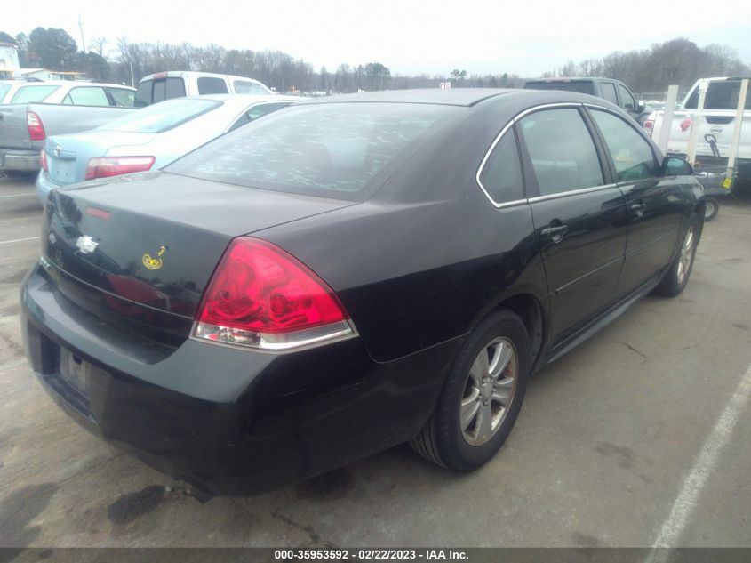 2013 CHEVROLET IMPALA LS - 2G1WF5E32D1170226