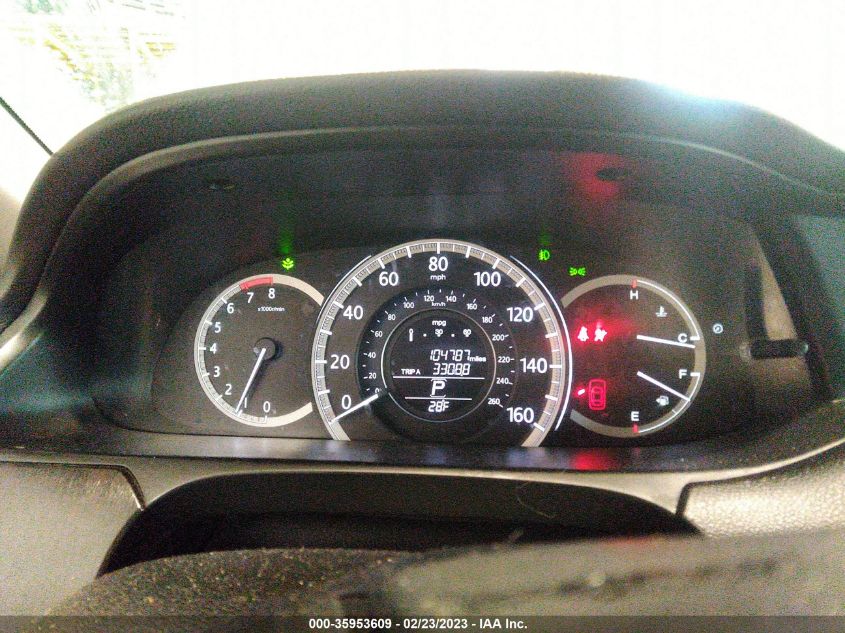 2015 HONDA ACCORD SEDAN EX-L - 1HGCR2F81FA197227