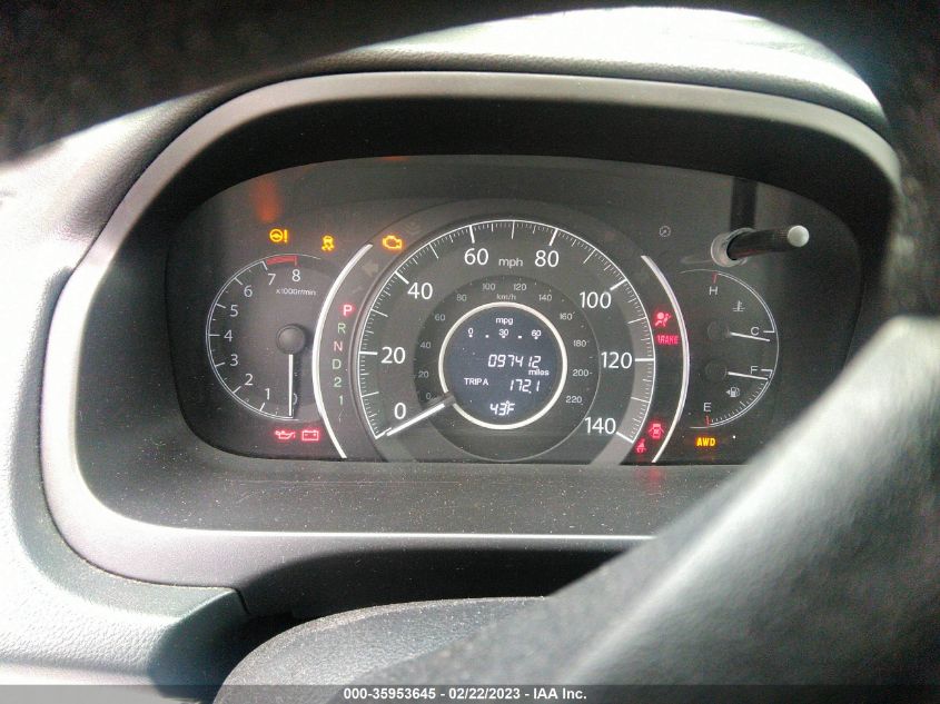 2013 HONDA CR-V EX - 2HKRM4H52DH657202