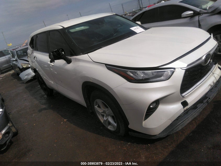 VIN 5TDZZRAHXLS501369 2020 TOYOTA HIGHLANDER LE/L
