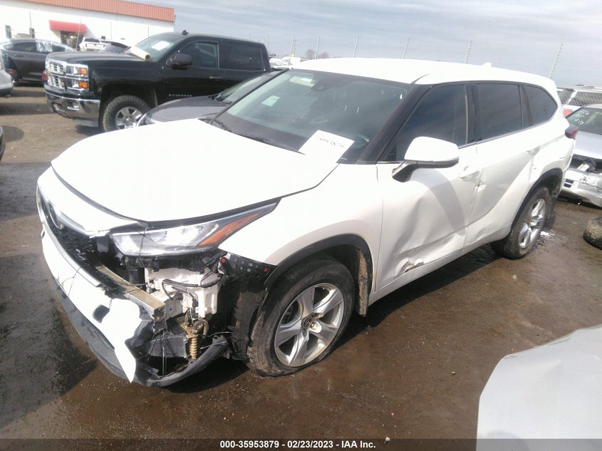 VIN 5TDZZRAHXLS501369 2020 TOYOTA HIGHLANDER LE/L