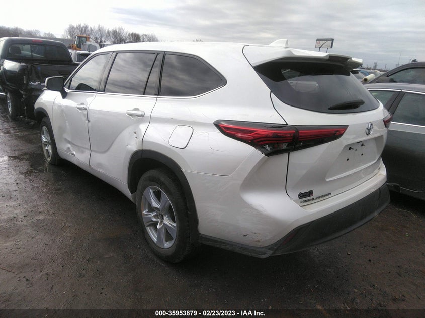 VIN 5TDZZRAHXLS501369 2020 TOYOTA HIGHLANDER LE/L