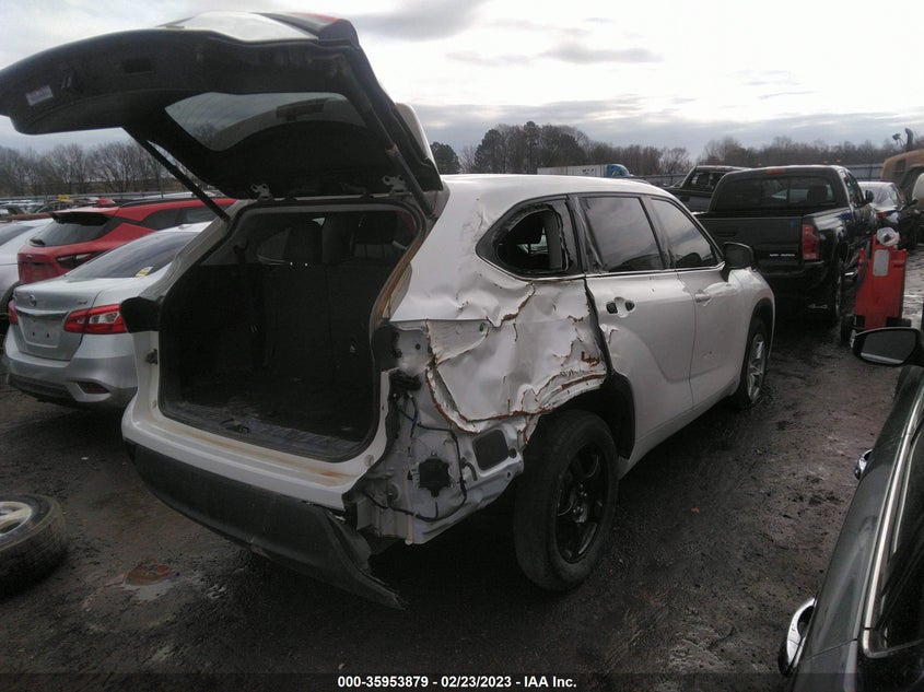 VIN 5TDZZRAHXLS501369 2020 TOYOTA HIGHLANDER LE/L