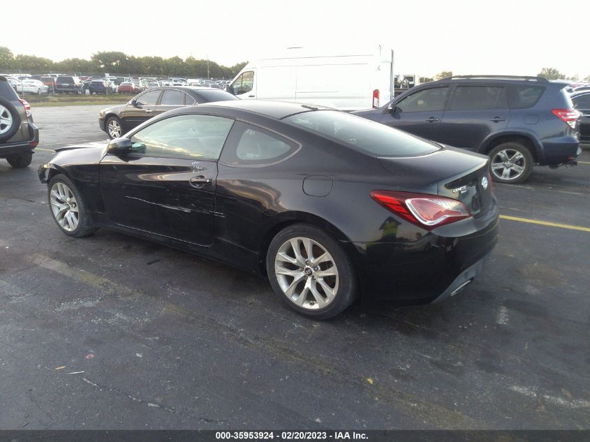 2013 HYUNDAI GENESIS COUPE 2.0T KMHHT6KD1DU084501