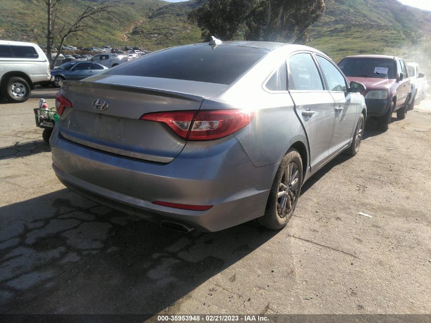 2017 HYUNDAI SONATA SE - 5NPE24AF3HH559972