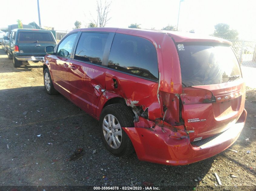 2015 DODGE GRAND CARAVAN SE - 2C4RDGBG1FR623740