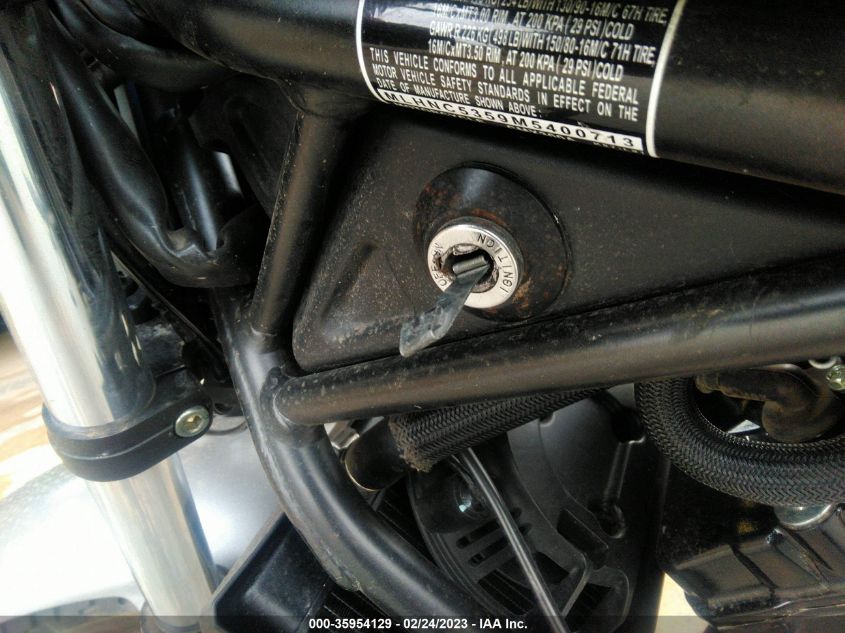 2021 HONDA CMX300 A - MLHNC5359M5400713