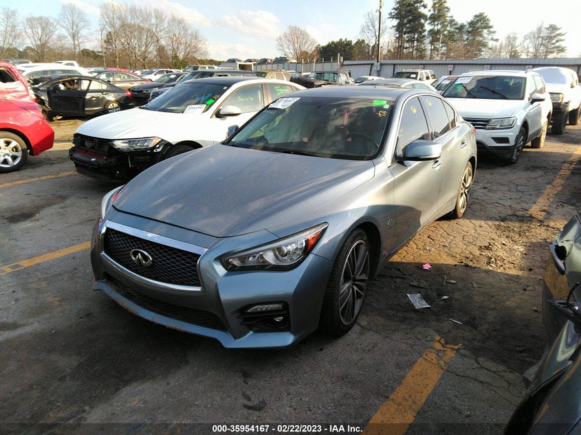 VIN JN1CV7AP4HM640965 2017 INFINITI Q50 2.0T SPORT